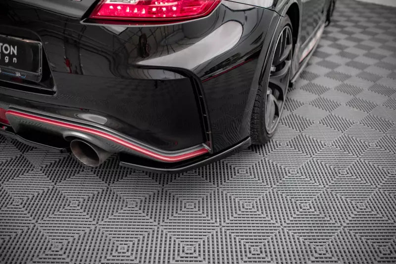 Maxton Design Diffusor Flaps für Nissan 370Z Nismo Facelift Hochglanz schwarz – Ansicht 1