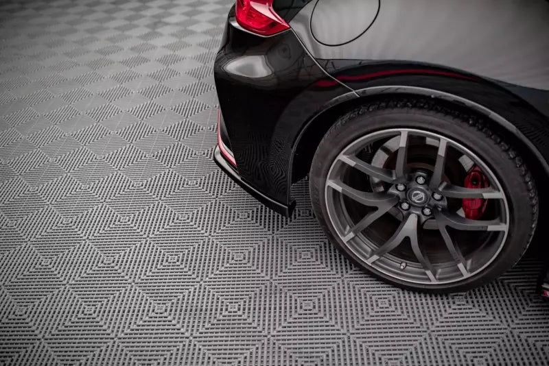 Maxton Design Diffusor Flaps für Nissan 370Z Nismo Facelift Hochglanz schwarz – Ansicht 3