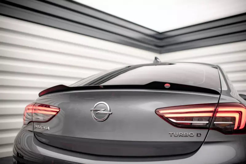 Maxton Design Heckspoiler Lippe für Opel Insignia Mk2 Hochglanz schwarz – Ansicht 1