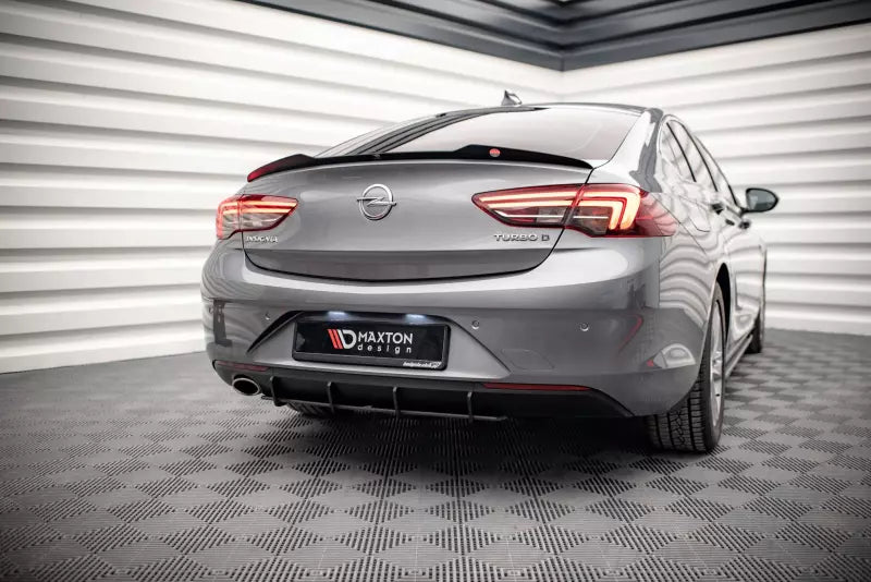 Maxton Design Street Pro Heckdiffusor für Opel Insignia Mk2 Schwarz – Ansicht 1