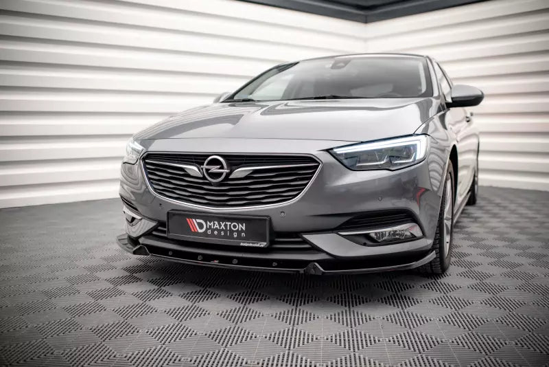 Maxton Design Frontlippe V.1 für Opel Insignia Mk2 Hochglanz schwarz – Ansicht 1