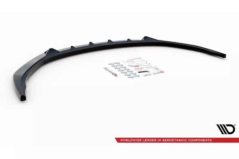 Maxton Design Frontlippe V.1 für Opel Insignia Mk2 Hochglanz schwarz – Ansicht 3