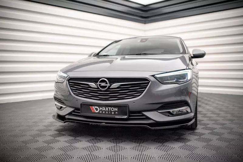 Maxton Design Frontlippe V.3 für Opel Insignia Mk2 Hochglanz schwarz – Ansicht 1