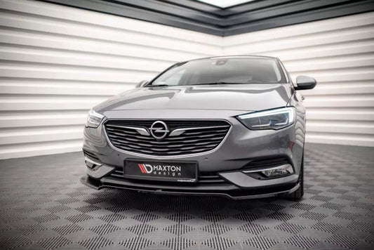 Maxton Design Frontlippe V.3 für Opel Insignia Mk2 Hochglanz schwarz – Ansicht 1
