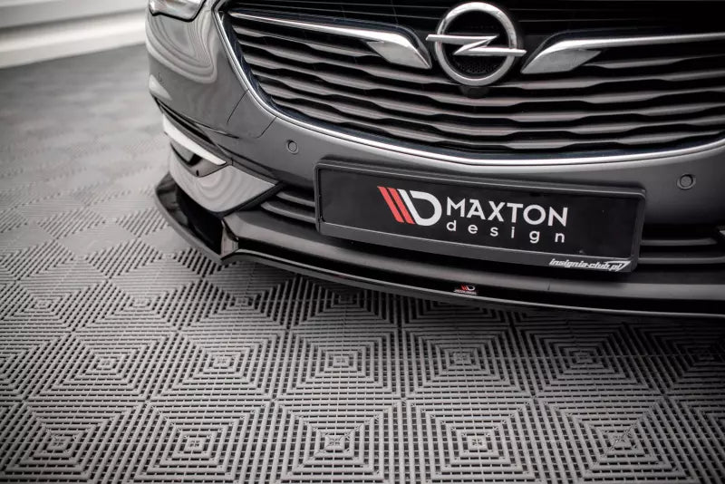 Maxton Design Frontlippe V.3 für Opel Insignia Mk2 Hochglanz schwarz – Ansicht 3
