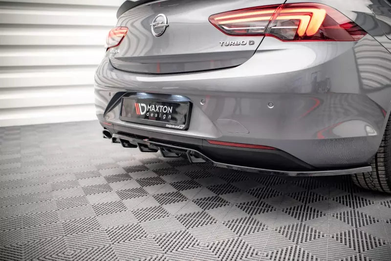 Maxton Design Heckdiffusor DTM Look für Opel Insignia Mk2 Hochglanz schwarz – Ansicht 3