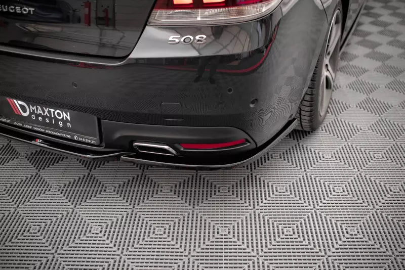 Maxton Design Heckdiffusor für Peugeot 508 GT Mk1 Facelift Hochglanz schwarz – Ansicht 2