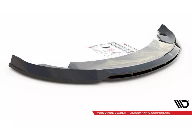 Maxton Design Frontlippe V.3 für Tesla Model 3 Hochglanz schwarz – Ansicht 4