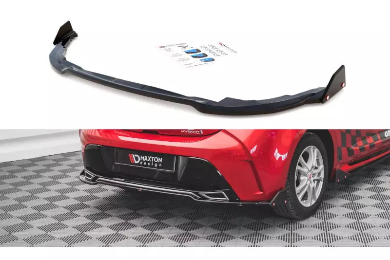 Maxton Design Heckdiffusor mit Flaps für Toyota Corolla GR Sport Hatchback XII Hochglanz schwarz – Ansicht 2