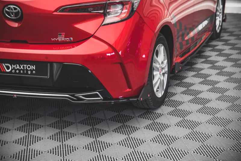 Maxton Design Heckdiffusor mit Flaps für Toyota Corolla GR Sport Hatchback XII Hochglanz schwarz – Ansicht 3