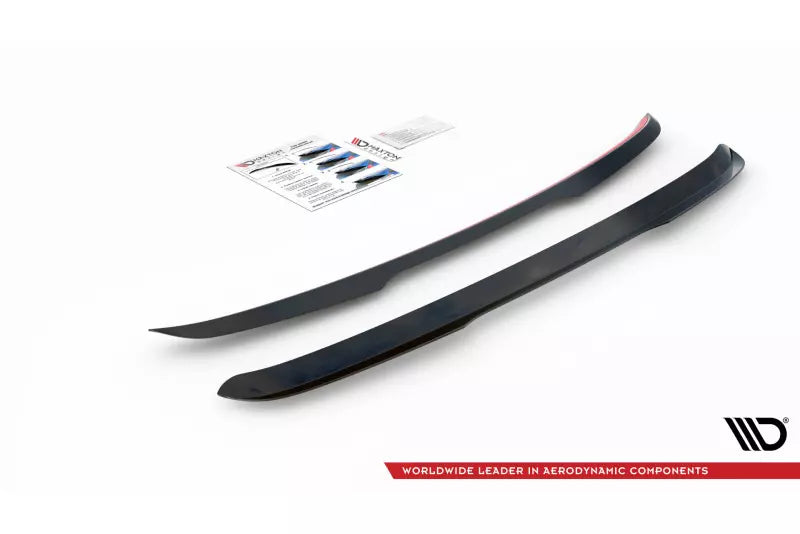 Maxton Design Heckspoiler Lippe V.1 für Volvo V70 Mk3 Hochglanz schwarz – Ansicht 1