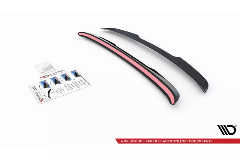Maxton Design Heckspoiler Lippe V.1 für Volvo V70 Mk3 Hochglanz schwarz – Ansicht 2