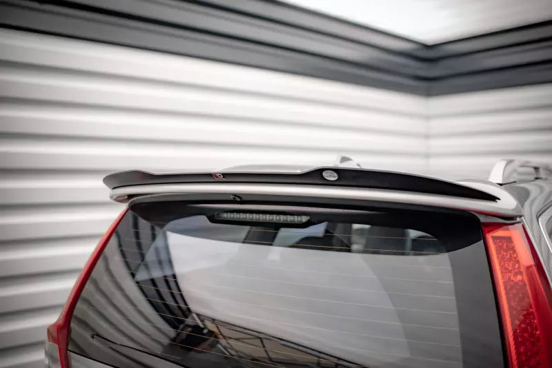 Maxton Design Heckspoiler Lippe V.2 für Volvo V70 Mk3 Hochglanz schwarz – Ansicht 1