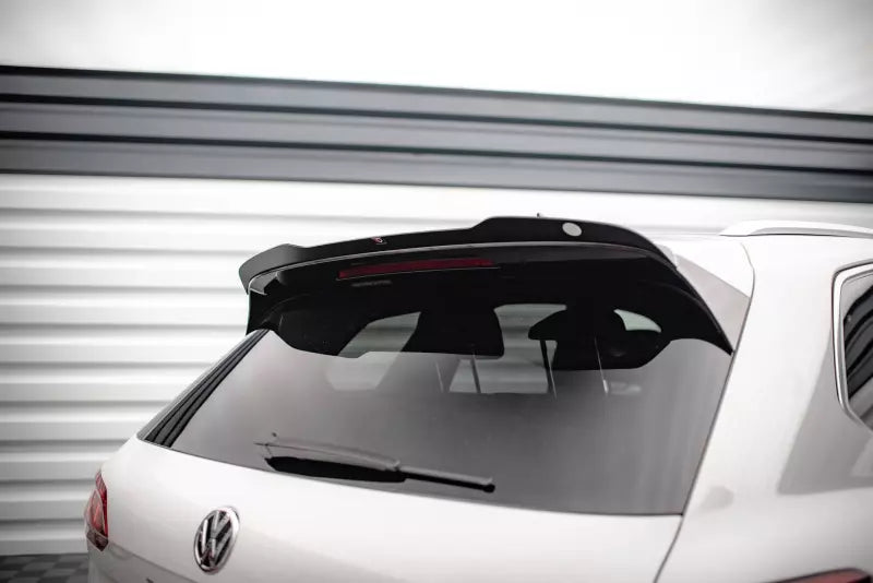Maxton Design Heckspoiler Lippe für VW Touareg R-Line Mk3 Hochglanz schwarz – Ansicht 1