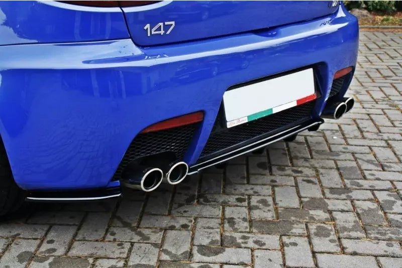 Maxton Design Heckdiffusor V.2 für Alfa Romeo 147 GTA Hochglanz schwarz – Ansicht 2