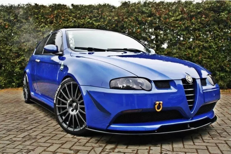 Maxton Design Frontlippe für Alfa Romeo 147 GTA Hochglanz schwarz – Ansicht 1