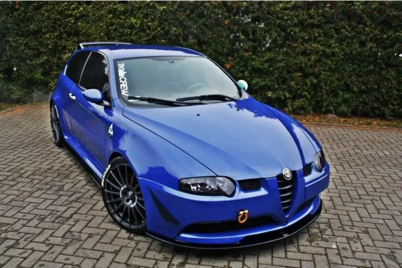 Maxton Design Frontlippe für Alfa Romeo 147 GTA Hochglanz schwarz – Ansicht 3