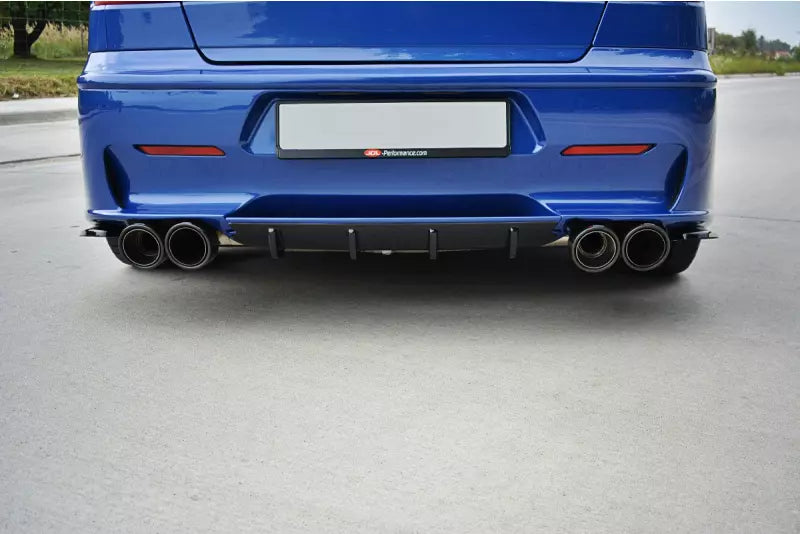 Maxton Design Diffusor Flaps für Alfa Romeo 156 GTA SW Hochglanz schwarz – Ansicht 3