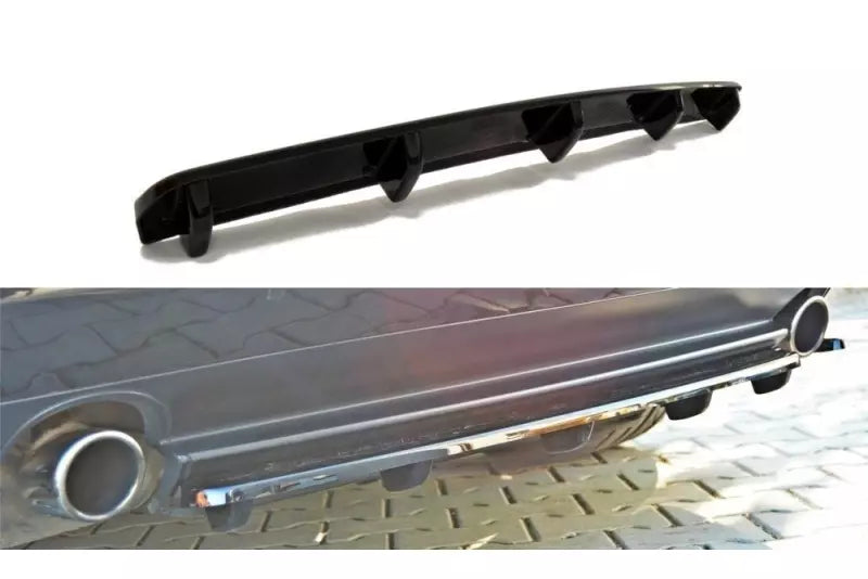 Maxton Design Heckdiffusor V.3 für Alfa Romeo 159 Hochglanz schwarz – Ansicht 1