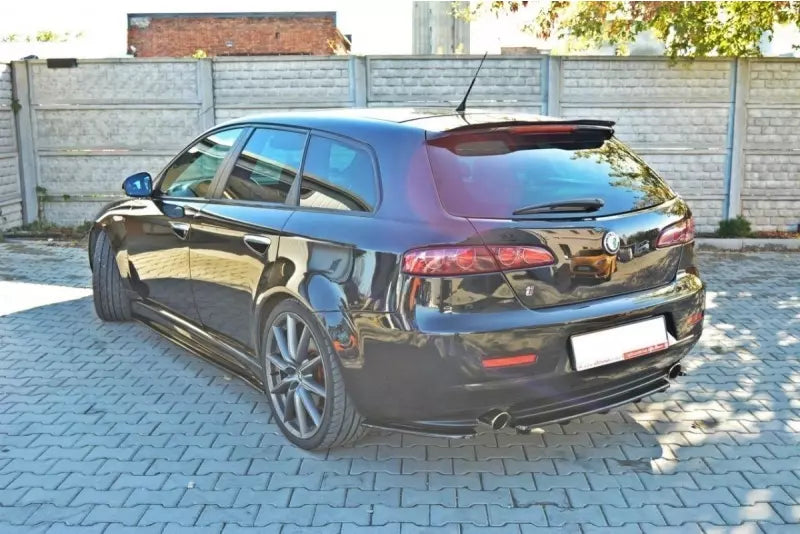 Maxton Design Heckdiffusor V.3 für Alfa Romeo 159 Hochglanz schwarz – Ansicht 3