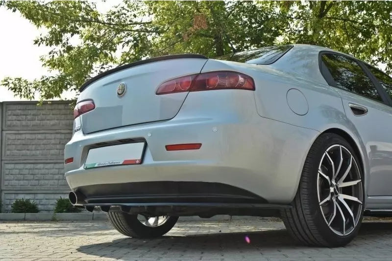 Maxton Design Heckdiffusor V.4 für Alfa Romeo 159 Hochglanz schwarz – Ansicht 2