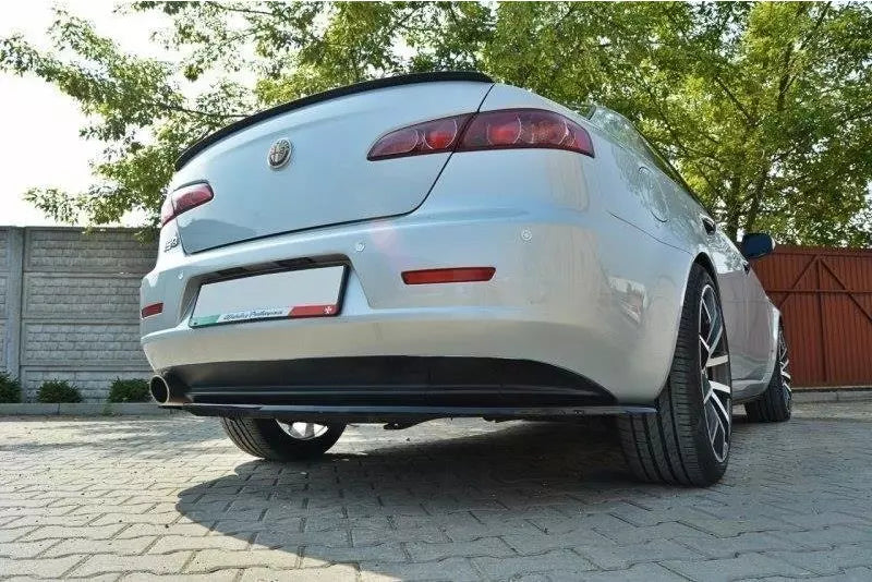 Maxton Design Heckdiffusor V.2 für Alfa Romeo 159 Hochglanz schwarz – Ansicht 3