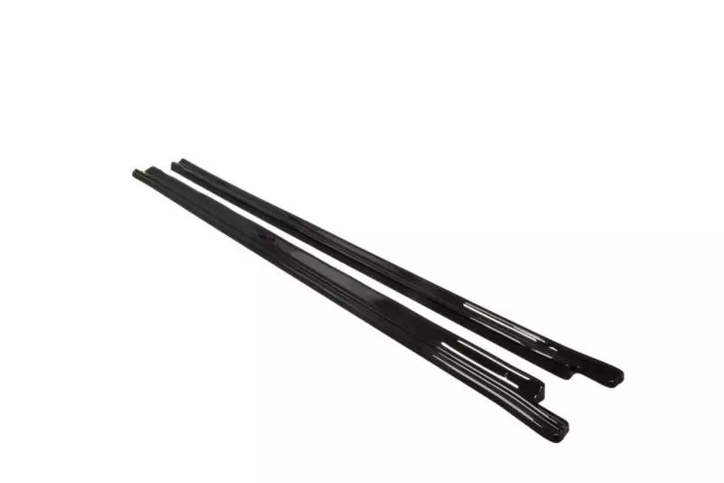 Maxton Design Seitenschweller (Paar) für Alfa Romeo 159 Hochglanz schwarz – Ansicht 3