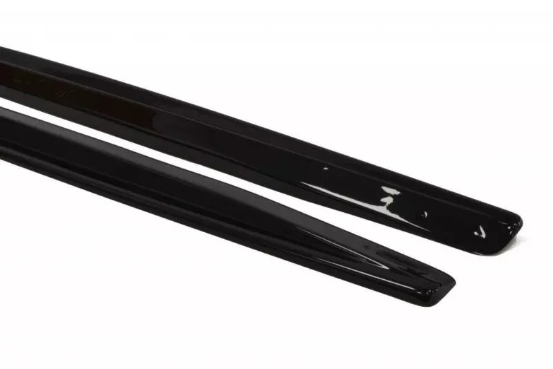 Maxton Design Seitenschweller (Paar) für Alfa Romeo 159 TI Hochglanz schwarz – Ansicht 3