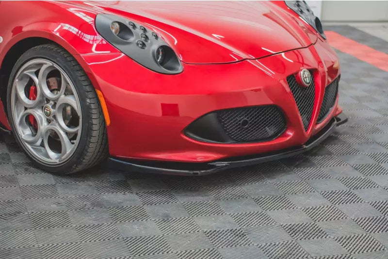 Maxton Design Frontlippe für Alfa Romeo 4C Hochglanz schwarz – Ansicht 2