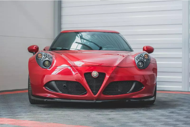 Maxton Design Frontlippe für Alfa Romeo 4C Hochglanz schwarz – Ansicht 3