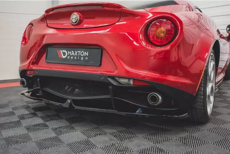 Maxton Design Heckdiffusor für Alfa Romeo 4C Hochglanz schwarz – Ansicht 3
