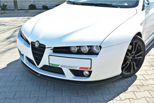 Maxton Design Frontlippe für Alfa Romeo Brera Hochglanz schwarz – Ansicht 1