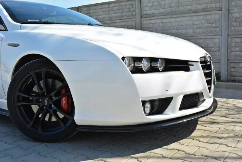 Maxton Design Frontlippe für Alfa Romeo Brera Hochglanz schwarz – Ansicht 2