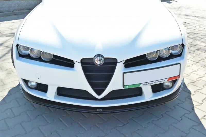 Maxton Design Frontlippe für Alfa Romeo Brera Hochglanz schwarz – Ansicht 3