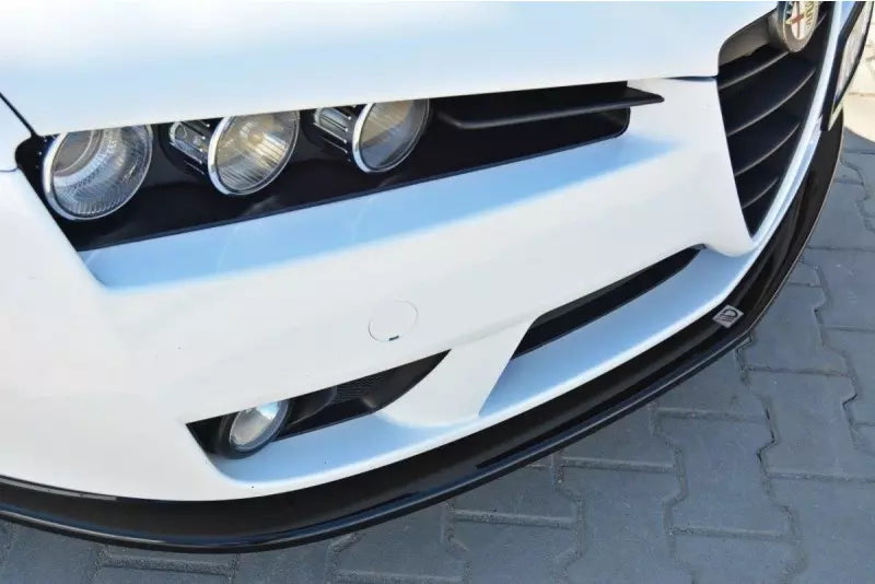Maxton Design Frontlippe für Alfa Romeo Brera Hochglanz schwarz – Ansicht 4
