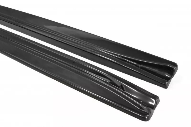 Maxton Design Seitenschweller (Paar) für Alfa Romeo Brera Hochglanz schwarz – Ansicht 4