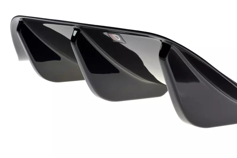 Maxton Design Heckdiffusor für Alfa Romeo Giulia Veloce Hochglanz schwarz – Ansicht 4