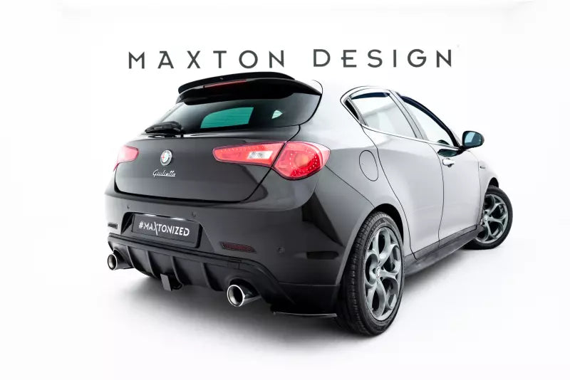 Maxton Design Diffusor Flaps für Alfa Romeo Giulietta Hochglanz schwarz – Ansicht 3