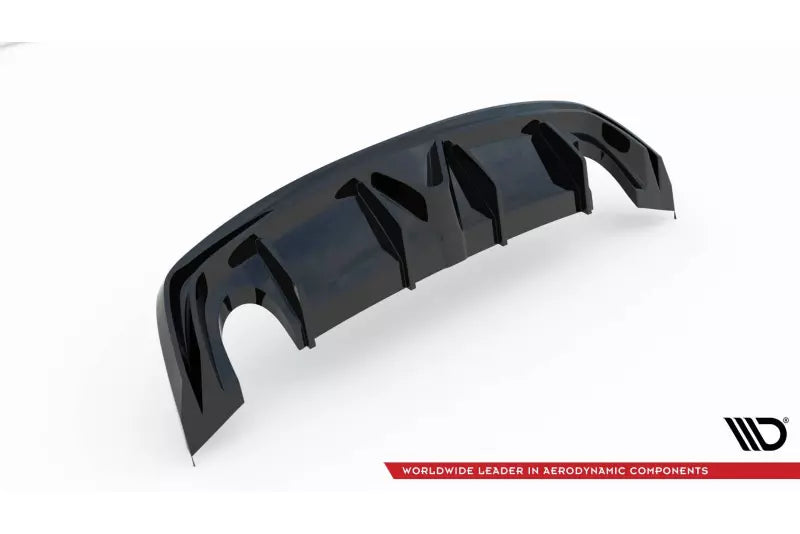 Maxton Design Heckdiffusor V.2 für Alfa Romeo Giulietta Facelift Hochglanz schwarz – Ansicht 3
