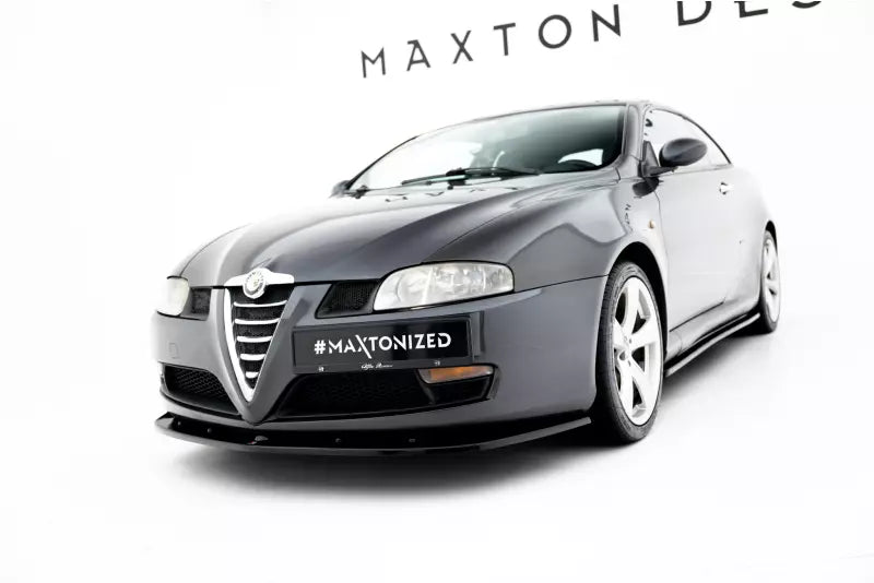 Maxton Design Frontlippe V.1 für Alfa Romeo GT Hochglanz schwarz – Ansicht 1