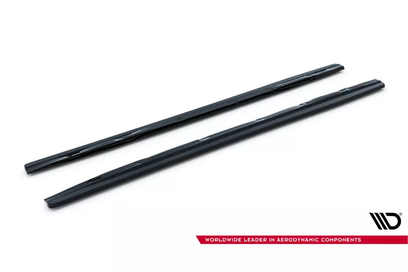 Maxton Design Seitenschweller (Paar) für Alfa Romeo GT Hochglanz schwarz – Ansicht 4