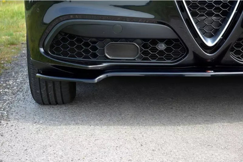 Maxton Design Frontlippe V.1 für Alfa Romeo Stelvio Hochglanz schwarz – Ansicht 3