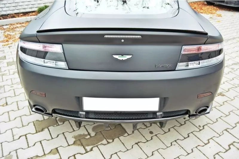 Maxton Design Diffusor Flaps für Aston Martin V8 Vantage Hochglanz schwarz – Ansicht 3