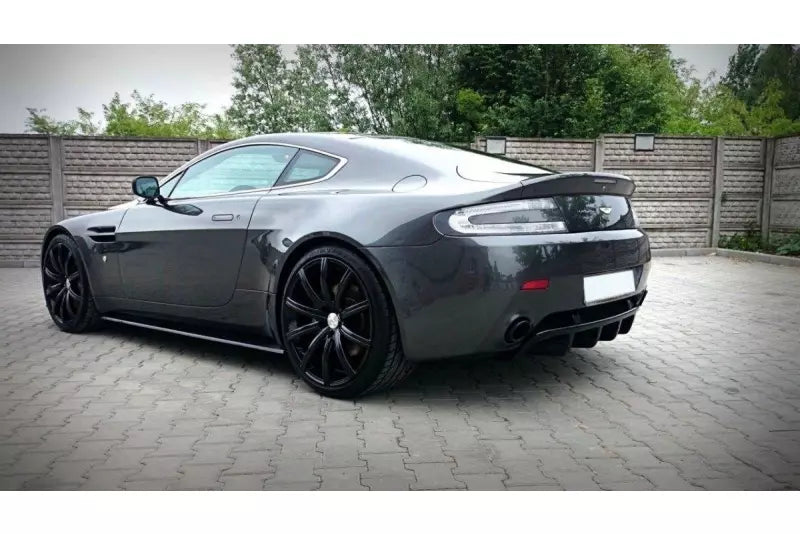 Maxton Design Seitenschweller (Paar) für Aston Martin V8 Vantage Hochglanz schwarz – Ansicht 1
