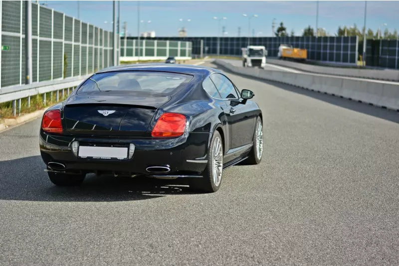 Maxton Design Diffusor Flaps für Bentley Continental GT Hochglanz schwarz – Ansicht 1