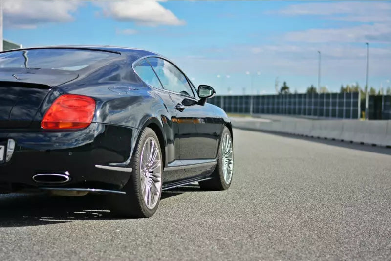 Maxton Design Seitenschweller (Paar) für Bentley Continental GT Hochglanz schwarz – Ansicht 2