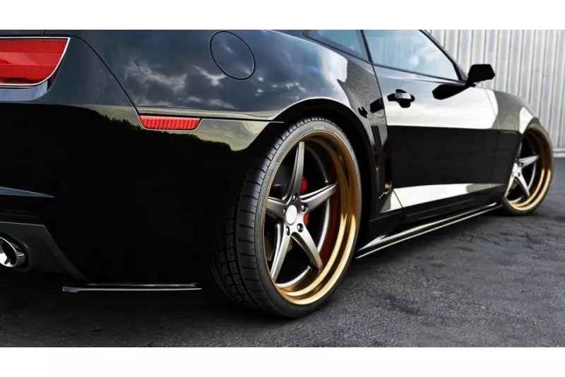 Maxton Design Diffusor Flaps für Chevrolet Camaro Mk5 SS - US, EU vor Facelift Hochglanz schwarz – Ansicht 1