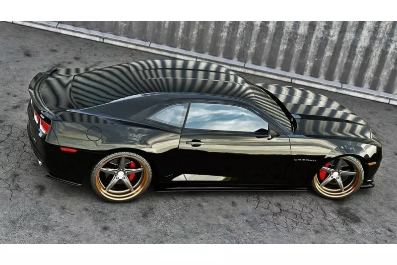 Maxton Design Diffusor Flaps für Chevrolet Camaro Mk5 SS - US, EU vor Facelift Hochglanz schwarz – Ansicht 2