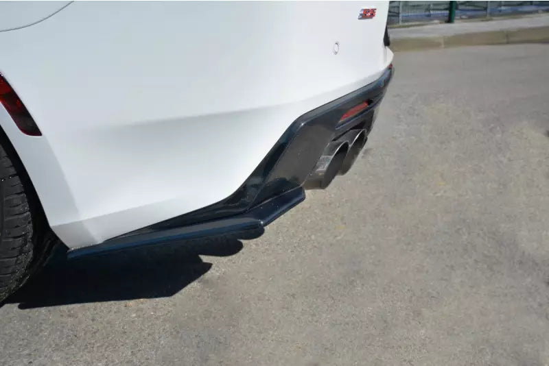 Maxton Design Diffusor Flaps für Chevrolet Camaro Mk6 2SS Coupe Hochglanz schwarz – Ansicht 4