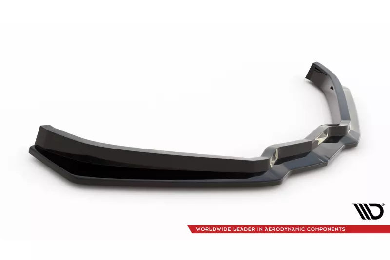 Maxton Design Frontlippe für Chevrolet Corvette C7 Hochglanz schwarz – Ansicht 4